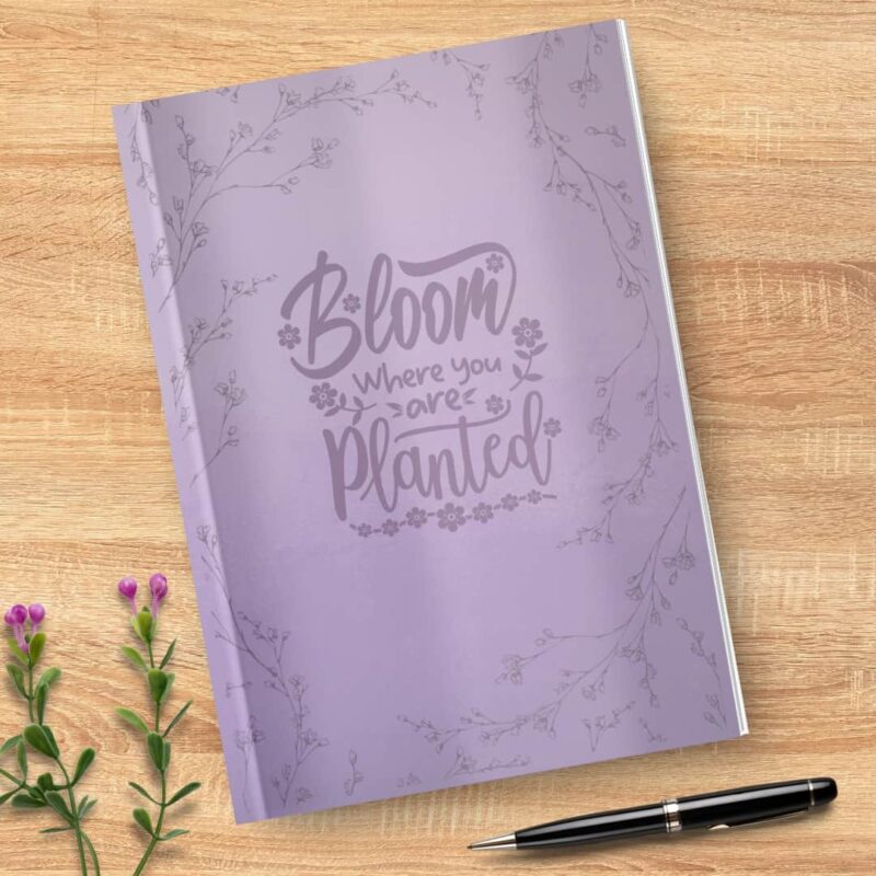 Bloom Colouring Notebook